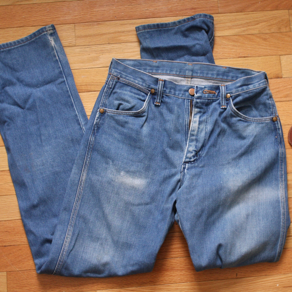 High-Waisted Wrangler Jeans